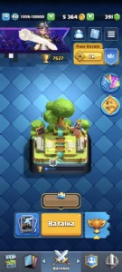 Cont de Clash royal 5 Evos arena 20 - Clash Royale
