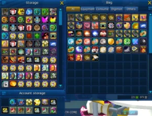 Conta Luce shin NA omega - Digimon Masters Online DMO