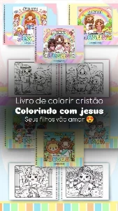 Colorindo com Jesus é um livro feito com carinho - PDF - eBooks