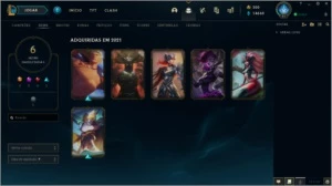 Platina 4 com Passe do Mundial - League of Legends LOL