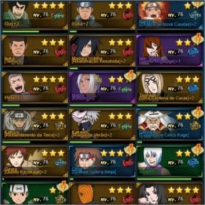 Conta Naruto Online: Rank 28, FC: 220k - Outros