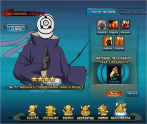 Conta Naruto Online: Rank 28, FC: 220k - Outros