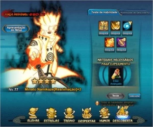 Conta Naruto Online: Rank 28, FC: 220k - Outros
