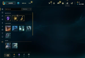Conta lol Diamante 4 67% win rate - League of Legends