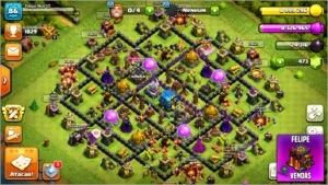 Centro de Vila 12!!!⁵ - Clash of Clans