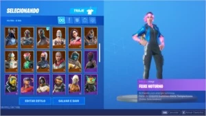 Conta fortnite S4 ate S10 Full |69 skins|com 1350 VBUCKS|