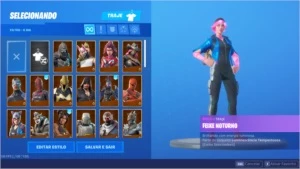Conta fortnite S4 ate S10 Full |69 skins|com 1350 VBUCKS|