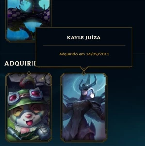 League of Legends - Conta lol (Kayle Juiza)