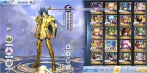 Conta top A43 menor preço - Saint Seiya Awakening SSA