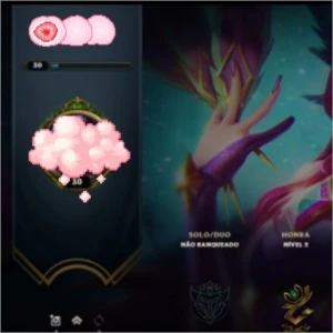 conta nivel 30 unranked c/ skins (1 lendaria) - League of Legends LOL