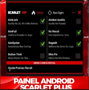 Saiu💥Painel Scarlet Plus Android!!!🍓 100% Hs!🔥