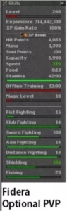 Knight Lvl 269 Skills 100+ - Tibia