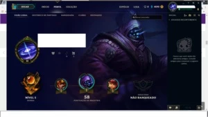 Conta Lol Unranked - League of Legends