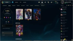 Vendo Conta LoL - Elo Platina V, Ez Pulsefire - League of Legends