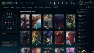 Vendo Conta LoL - Elo Platina V, Ez Pulsefire - League of Legends