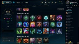 Vendo Conta LoL - Elo Platina V, Ez Pulsefire - League of Legends