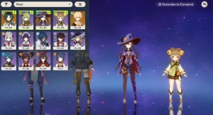 AR28 - Xiao + Jade + Mona + YaoYao C6 + 5 tiros - Genshin Impact