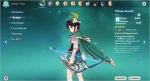 AR46 Genshin Impact- Venti, Keqing, Qiqi