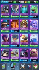 Conta Clash Royale TOP