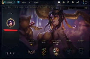 Conta LoL lv117 70 Campeões 46 Skins 3k Essência Laranja - League of Legends
