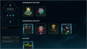 CONTA LEAGUE OF LEGENDS, PLATINA 4, 61 CAMPEÕES LOL