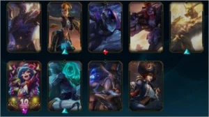 CONTA LEAGUE OF LEGENDS, PLATINA 4, 61 CAMPEÕES LOL