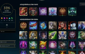 Conta De Lol - Desde 2013 + De 330 Skins + De 2500 Gastos - League of Legends