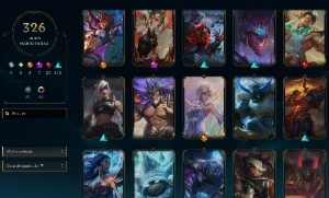 Conta De Lol - Desde 2013 + De 330 Skins + De 2500 Gastos - League of Legends