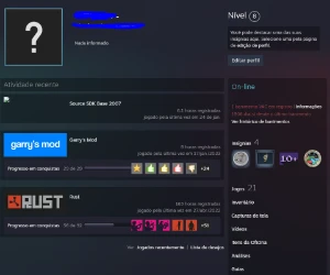 Conta Steam com varios jogos (ARK, FARCRY 5, RUST, ASC IV) - Outros