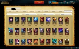 Vendo conta Super completa - Unranked - 110,0$ - League of Legends LOL