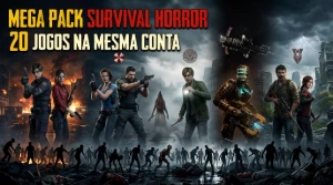 Resident Evil Saga 0-8 TLOU 1 2 SH2 - Conta Steam Offline 