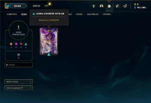 Conta ouro 1 com 23 Champs e 1 Skin + 2 Fragmentos - League of Legends LOL