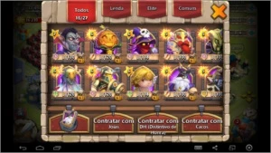 CONTA TOP EMBATE DO CASTELO/CASTLE CLASH - Impressão 3D e STL
