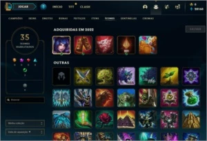 CONTA FERRO PROMOÇÃO - League of Legends LOL