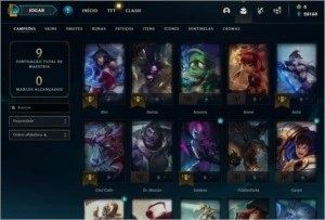 CONTA FERRO PROMOÇÃO - League of Legends LOL