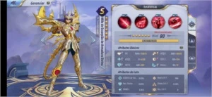 Conta top servidor A11 - Saint Seiya Awakening SSA