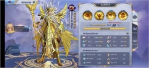 Conta top servidor A11 - Saint Seiya Awakening SSA