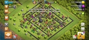 CONTA CV 9 RUSHADA - Clash of Clans