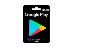 Giftcard Google play Brasil R$ 30 - Código Digital