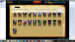 Conta Lv 30 Leagues Of Legends Com Muitas Skin Ez Pulsefire! - League of Legends LOL