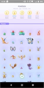 Conta Pokémon Lvl 40