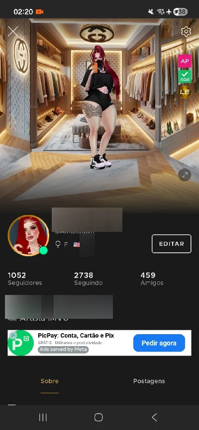 🔥 Vendo Conta Imvu Completa – Pronta Pra Usar E Lucrar 🔥