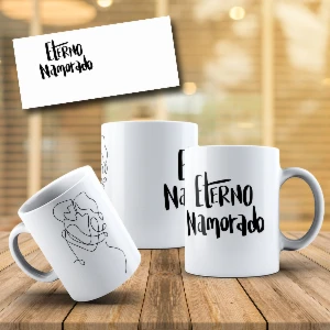 Arte canecas Namorados Line Art - Outros