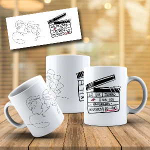 Arte canecas Namorados Line Art - Outros