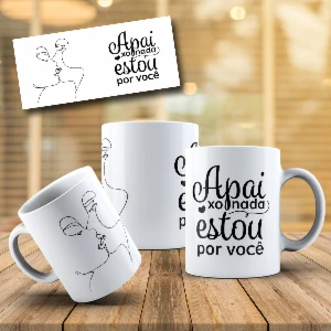 Arte canecas Namorados Line Art - Outros