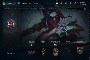 conta LOL nivel 151, 2261 RP e 225 skins - League of Legends