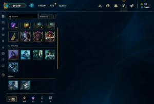 Conta MESTRE LOL full champ - League of Legends