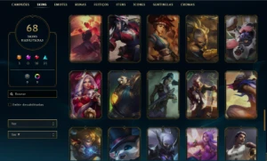 Conta MESTRE LOL full champ - League of Legends