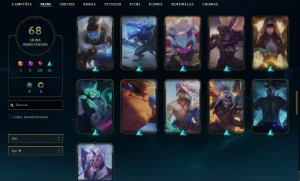 Conta MESTRE LOL full champ - League of Legends