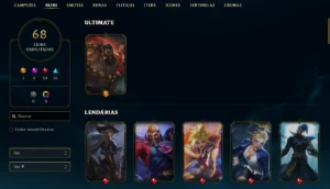 Conta MESTRE LOL full champ - League of Legends